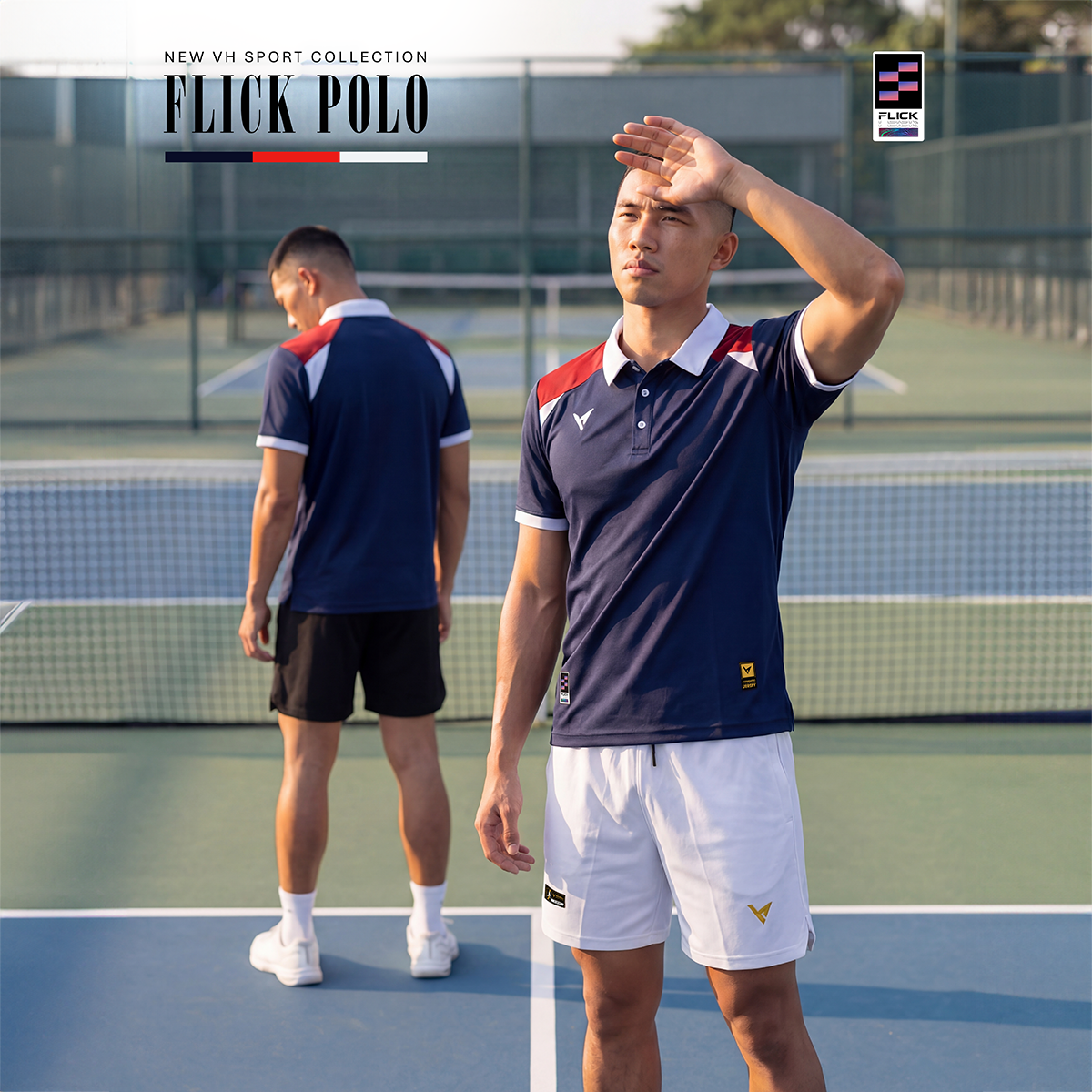 POLO FLICK - NAVY