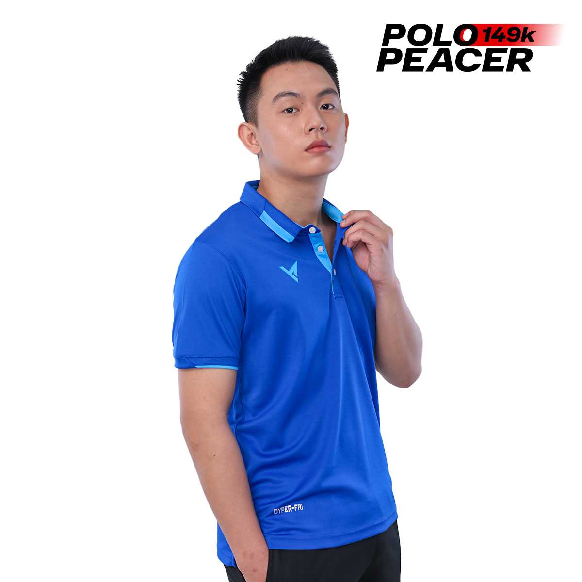 POLO PEACER - XANH BOCALT