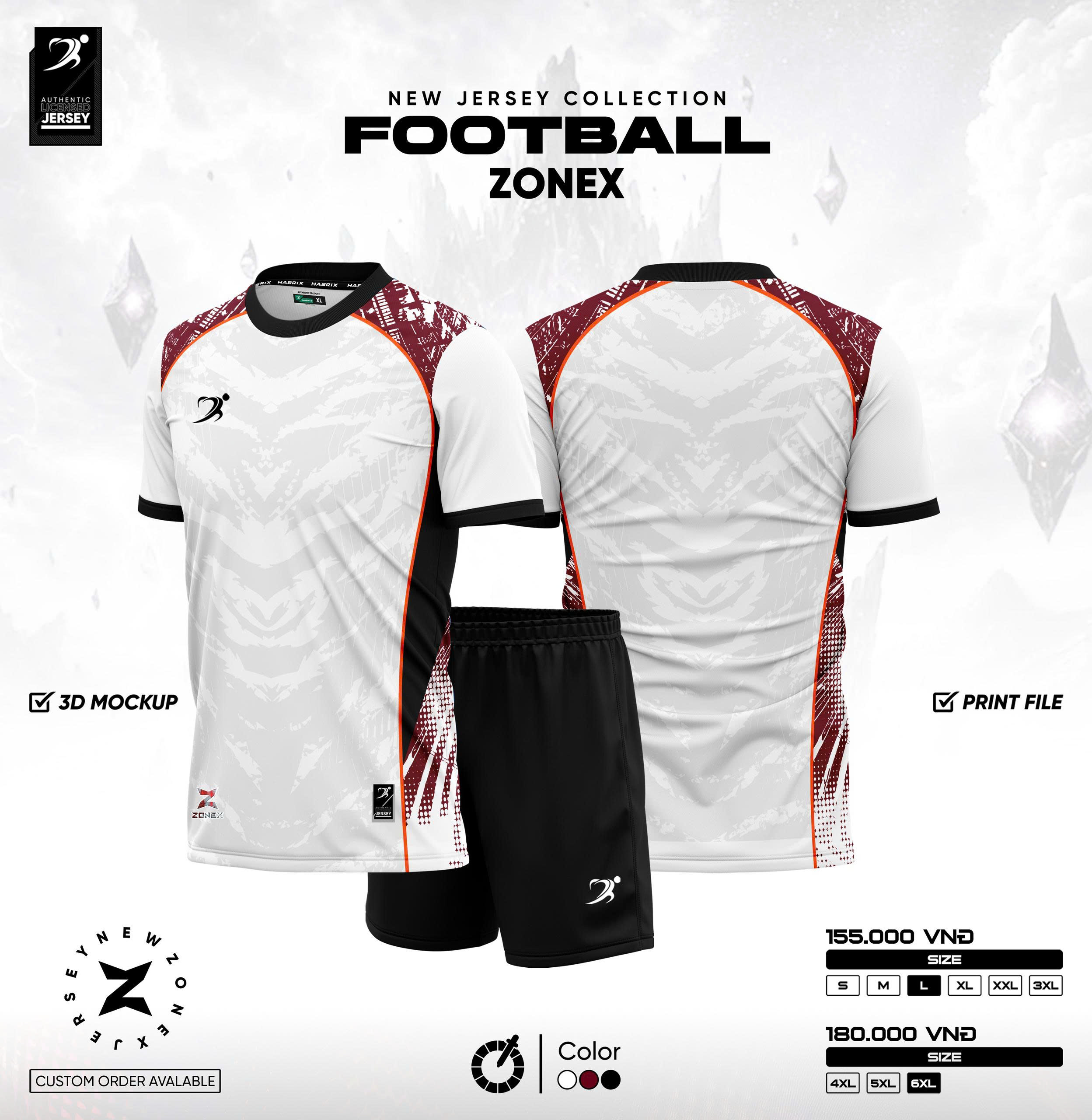 ZONEX - TRẮNG ĐỎ