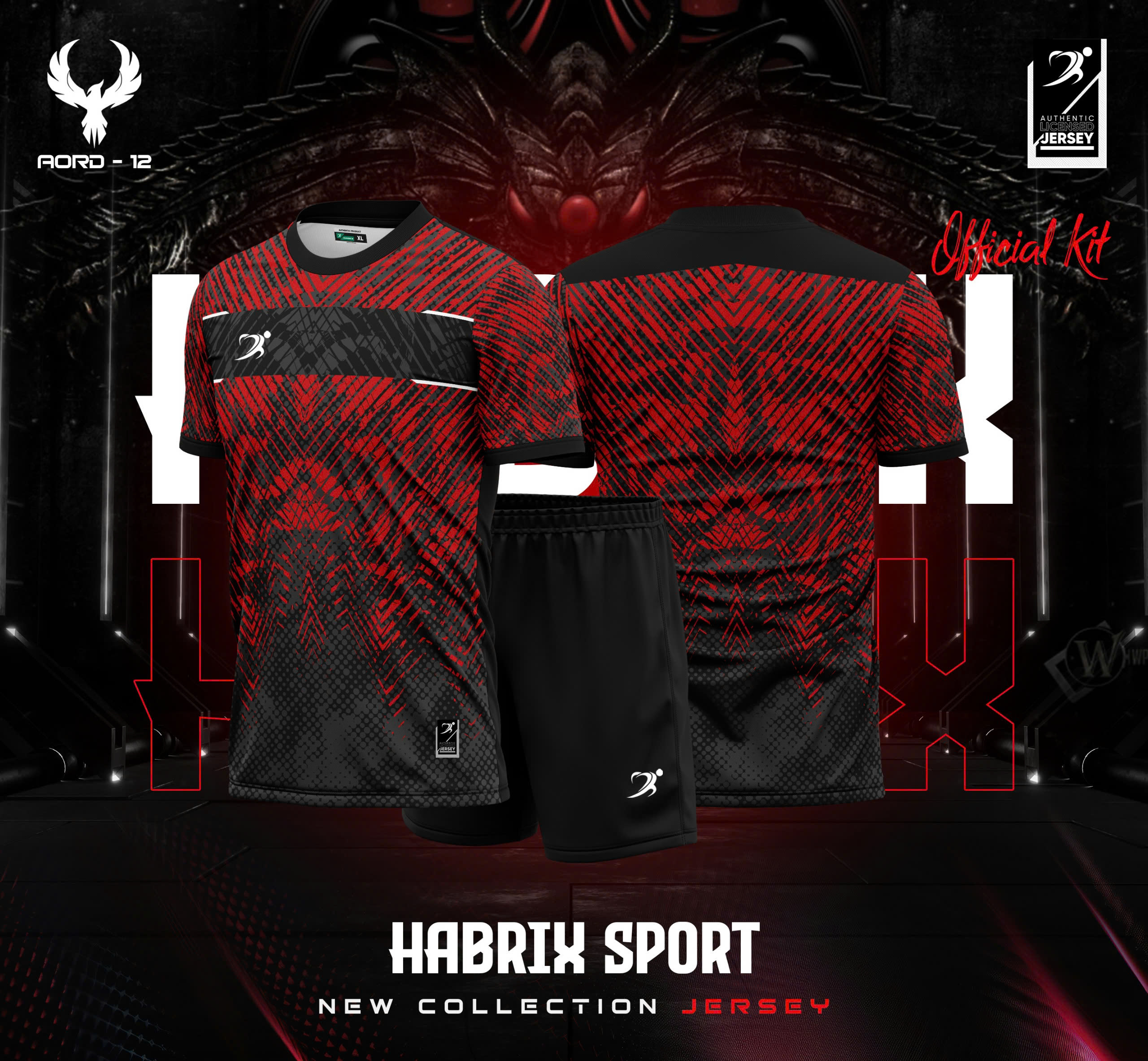 AORD 012 - ĐEN ĐỎ